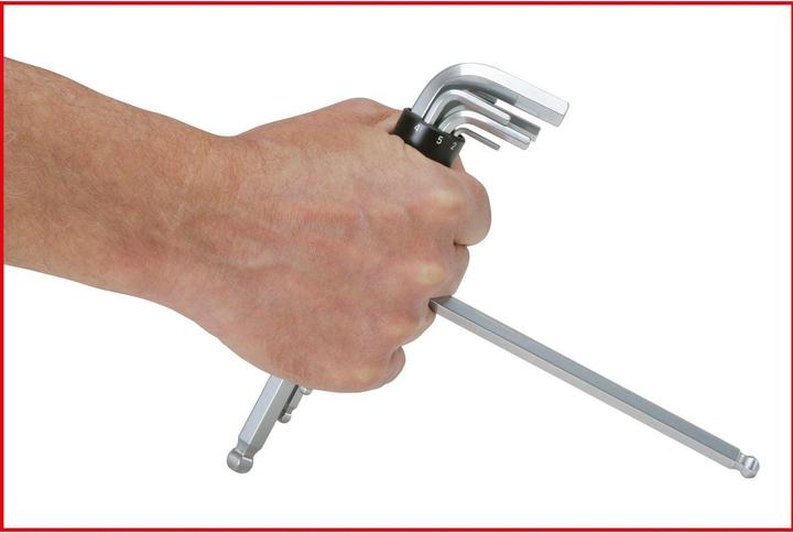 Produktbild KS Tools 3-in-1 Innensechskant-Winkelstiftschlüssel-Satz