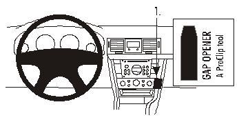 Actual product image Brodit 853077 Car mount Opel Signum