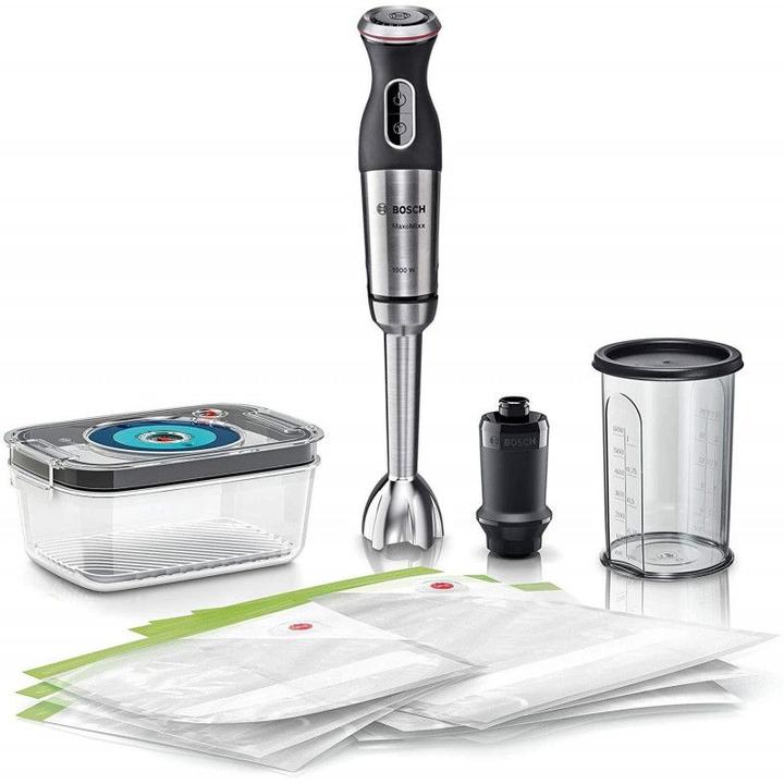 Image du produit Bosch Hausgeräte Mixeur plongeant, MaxoMixx, 1000 W, acier inoxydable MS8CM61V1