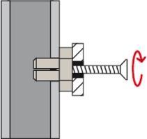 Actual product image Fischer Balcony cladding fastener (50 pcs.)