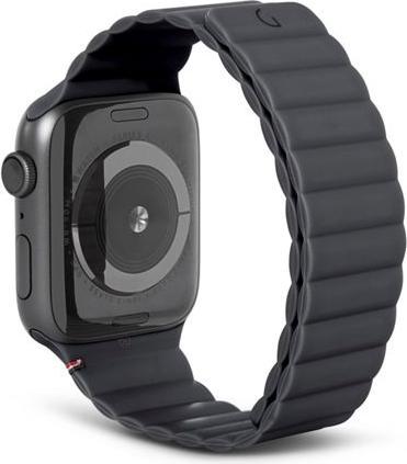 Produktbild Cyberport magnetisches Silikonarmband LITE Schwarz 38-40mm (Silikon)