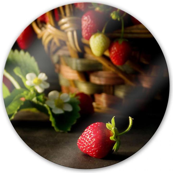 Immagine prodotto Trenddeko Cestino di fragole - rotondo (Ø 70 cm)