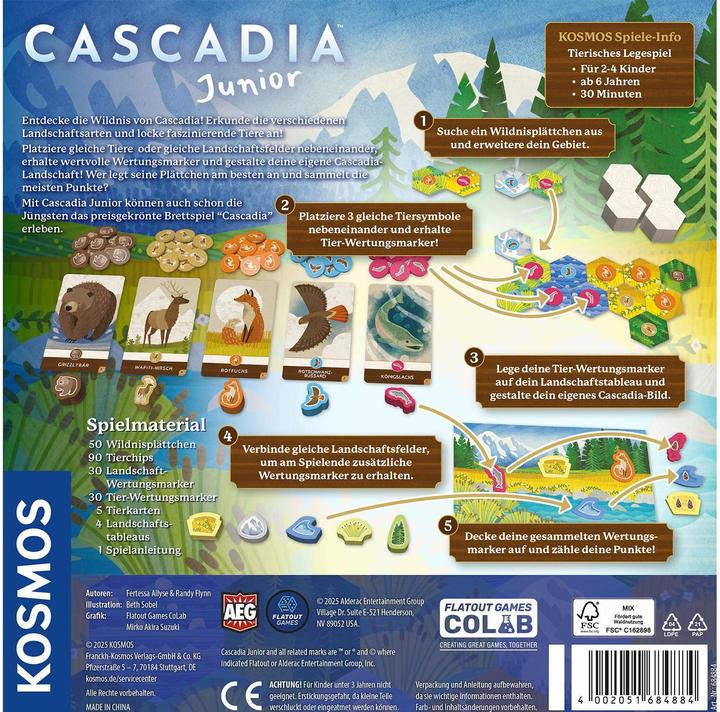 Immagine prodotto Kosmos Cascadia Junior (Tedesco)