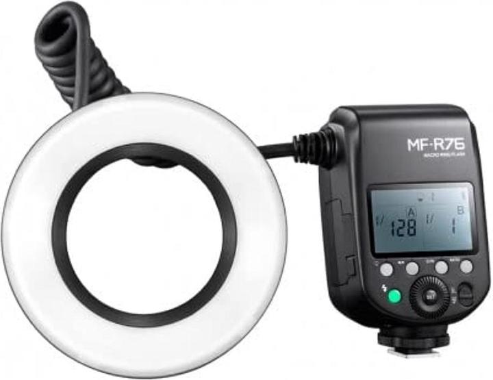 Actual product image Godox MF-R76 (Macro flash, Sony, Pentax, Canon, Panasonic, Nikon, Olympus, Fuji)