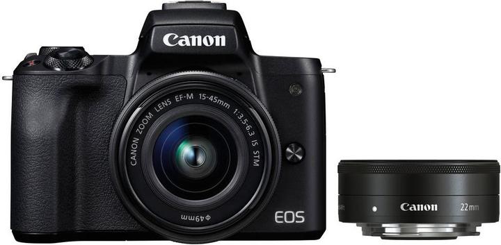 Canon Kit EOS M50 Lens Duo (24.10 Mpx, APS-C / DX)