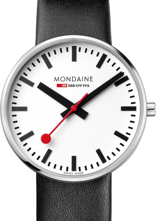Mondaine Giant - Backlight (Analoguhr, Swiss Made, 42 mm)