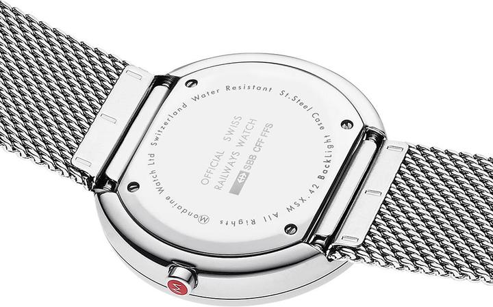 Immagine prodotto Mondaine colosso (Orologio da polso analogico, Fatto in Svizzera, 42 mm)