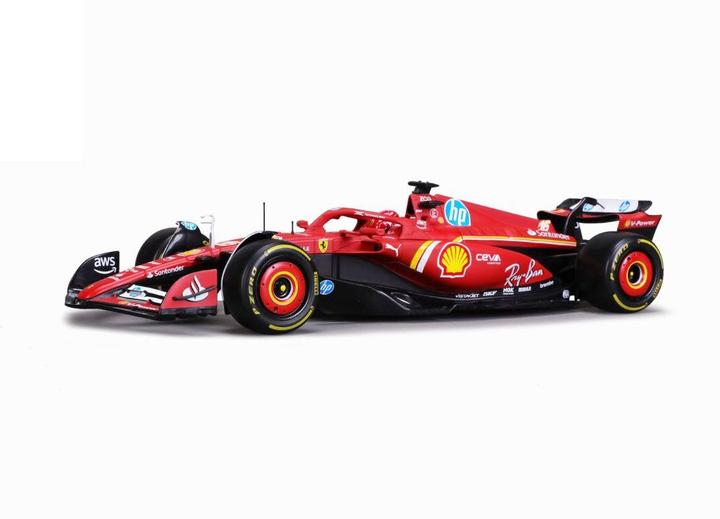 Actual product image Bburago Ferrari F1 SF-24 1/18 Leclerc 2024