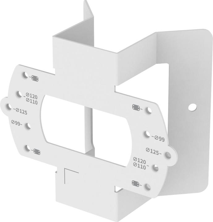 Hanwha Corner bracket SBD-140KMB White 1 piece (Mounting kit)