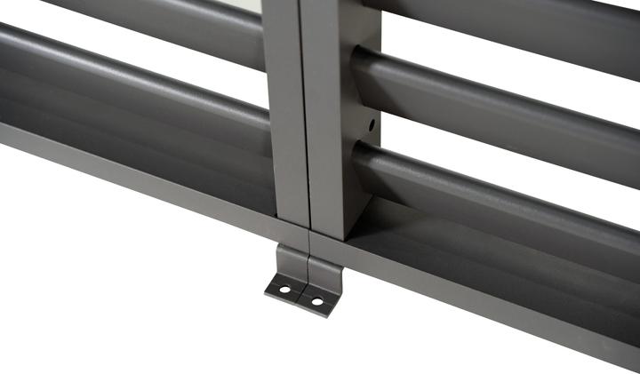 Produktbild Leco Wand 93 cm zur Lamellenpergola DELUXE anthrazit (93 cm, 93 cm)
