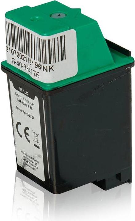 Immagine prodotto Inkadoo Cartucce di stampa compatibili con HP 51626AE / 26 Cartuccia testina di stampa, nero nero (FC)