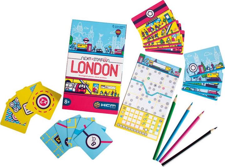 Actual product image HCM Kinzel Next Station London (English, German, Italian, French)