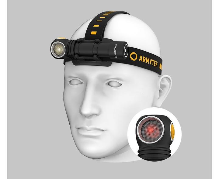 Produktbild ArmyTek Wizard C2 WR Magnet USB Multifunktionslampe warm & red (11.20 cm, 1100 lm)