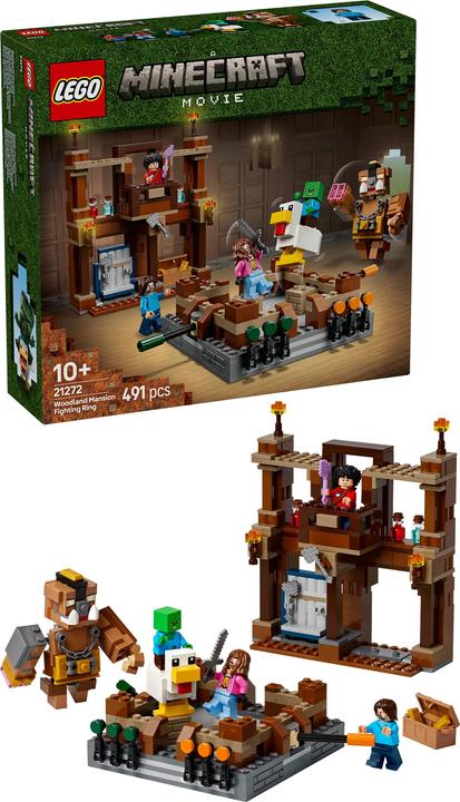Produktbild LEGO Waldanwesen mit Boxring (21272, LEGO Minecraft)