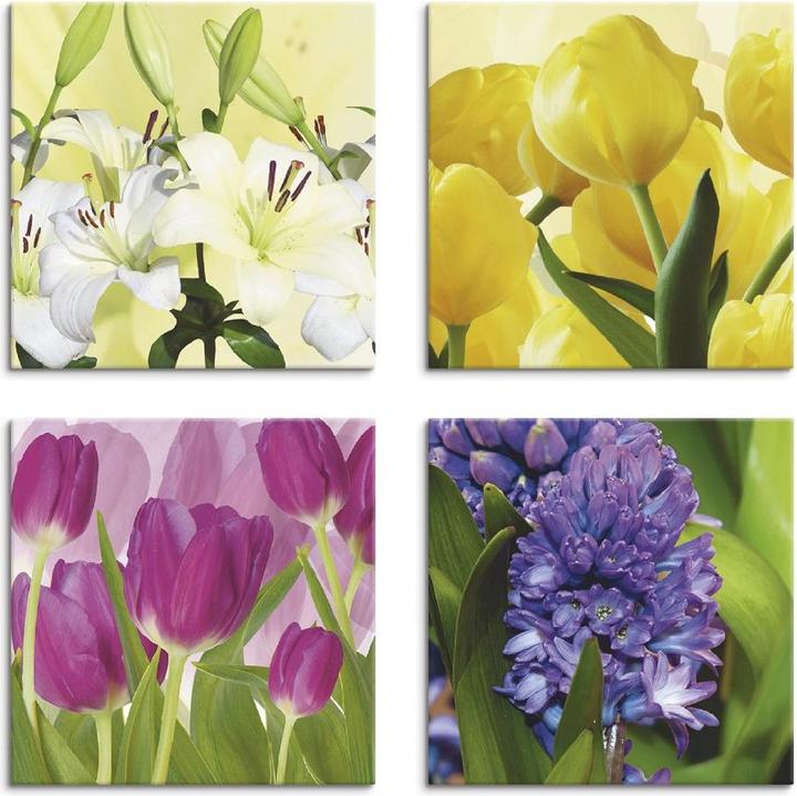 Immagine prodotto Artland Tulipani Gigli Giacinto D3DQ (30 x 30 cm)