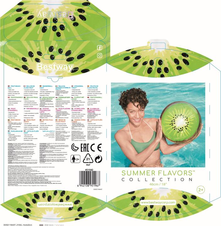 Produktbild Bestway Fruit Beach Balls (assortiert) (1 Teile)