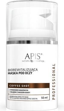 Apis Natural Cosmetics Coffee Shot biorewitalizująca maska pod oczy 50ml (50 ml)