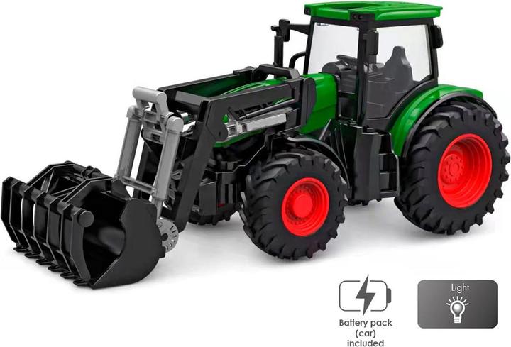 Actual product image Kids Globe Farming Tractor with front loader