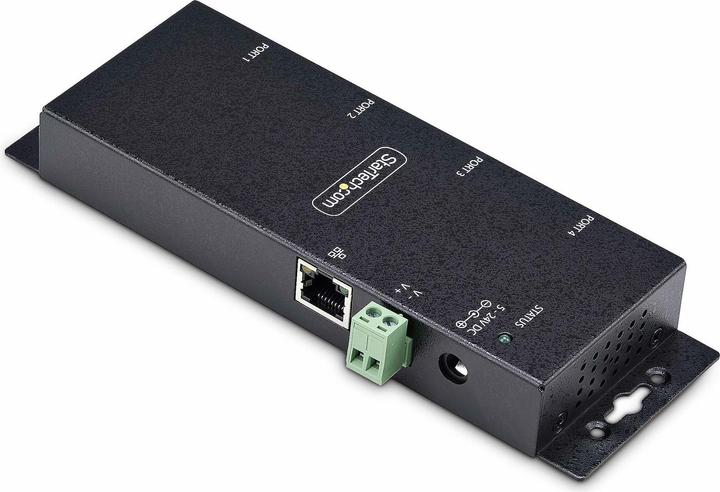 Immagine prodotto StarTech com I43-SERIAL-ETHERNET, IEEE 802.3i, IEEE 802.3u, 0 - 60 °C, -20 - 75 °C, 5 - 95%, 179 mm
