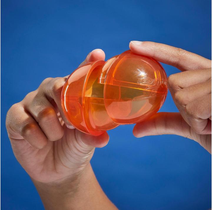 Image du produit Nerf Paquet de 3 balles Super Soaker Hydro Balls, réutilisables et remplissables à l'eau.