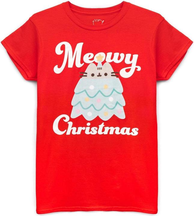 Pusheen Meowy Christmas Tshirt (L)