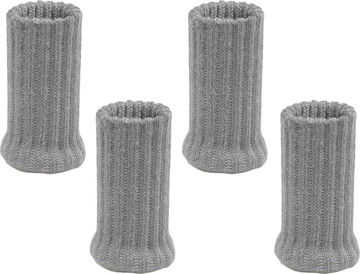Produktbild JTI 4x Möbelsocken - Grau (Stuhlsocken, 4 Stück)