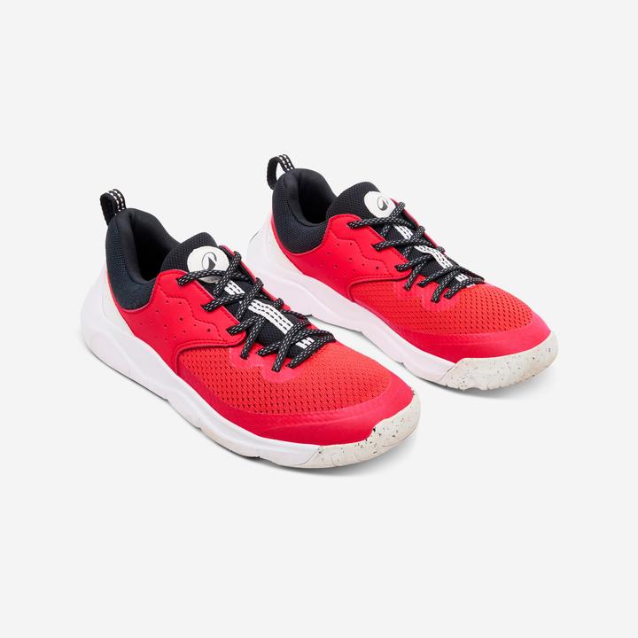Produktbild Decathlon Turnschuhe Kinder Schnürsenkel - Playful Fast rot (37)