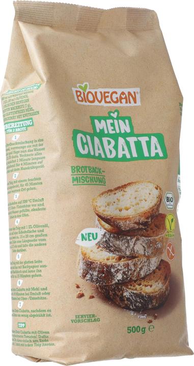 Image du produit Biovegan Mon mélange pour ciabatta bio (500 g)