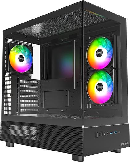 Actual product image Montech Xr (ATX, Mini-ITX, mATX)