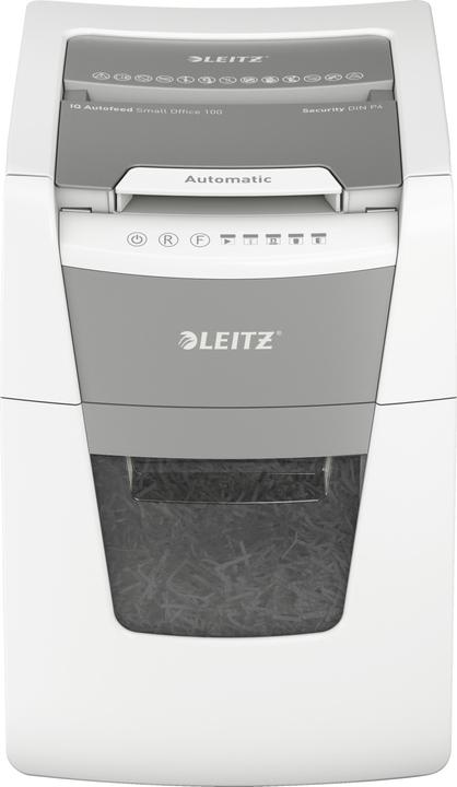 Image du produit Leitz Destructeur de documents IQ Autofeed Small Office 100 coupe en particules 34 l (Coupe de particules)