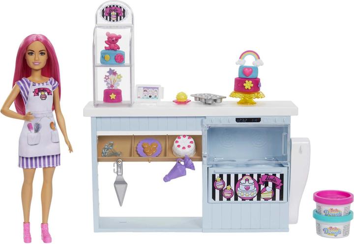 Actual product image Barbie Bakery Playset with Doll and Accessories