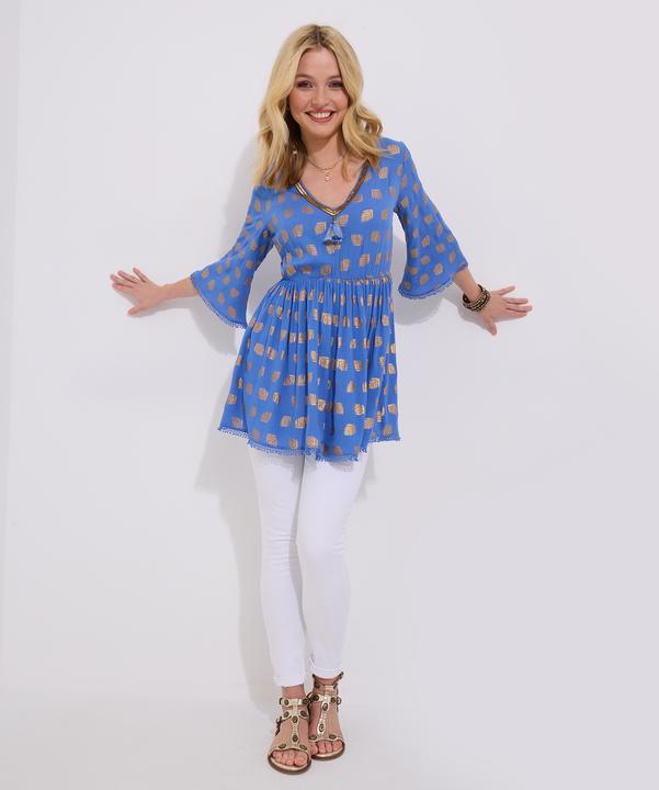 Produktbild Joe Browns Metallic Detail Shimmering Embroidered Tunic (8)