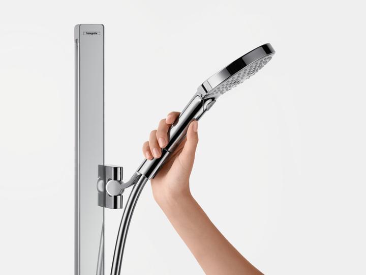 Immagine prodotto hansgrohe HG Br.set RAINDANCE Sel S 120 3jet/Unica 125mm Bsta 90 we/chr 9 l/min EcoSmart