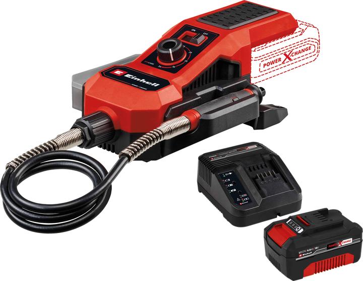 Produktbild Einhell Akku Schleif-/ Gravur-W. (stat), TE-MT 18/34 Li Kit (1x 4,0 Ah)