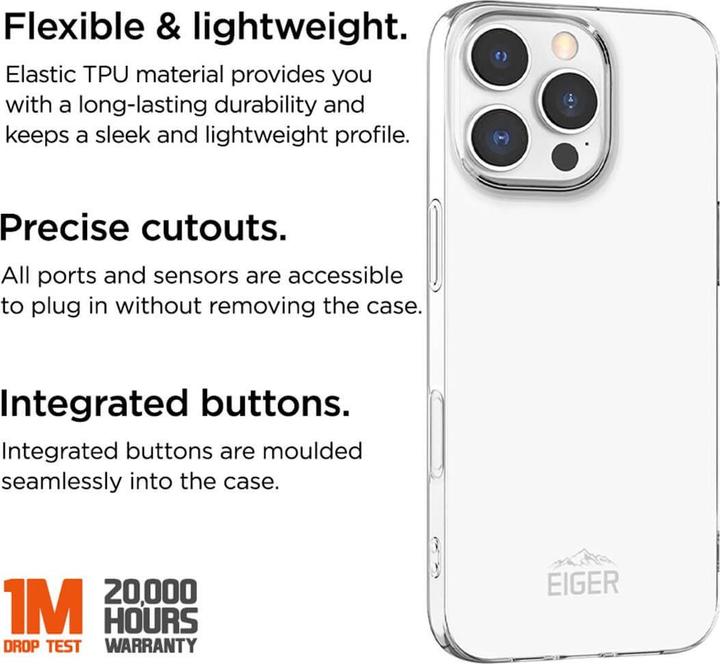 Immagine prodotto Eiger Custodia Grip (Apple iPhone 16 Pro Max)