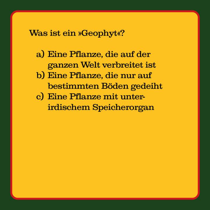 Produktbild Das Garten-Quiz (Deutsch)