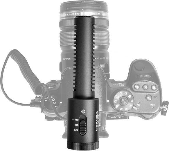 Produktbild Comica Cardioid Polar Pattern Condenser Shotgun Video Microphone