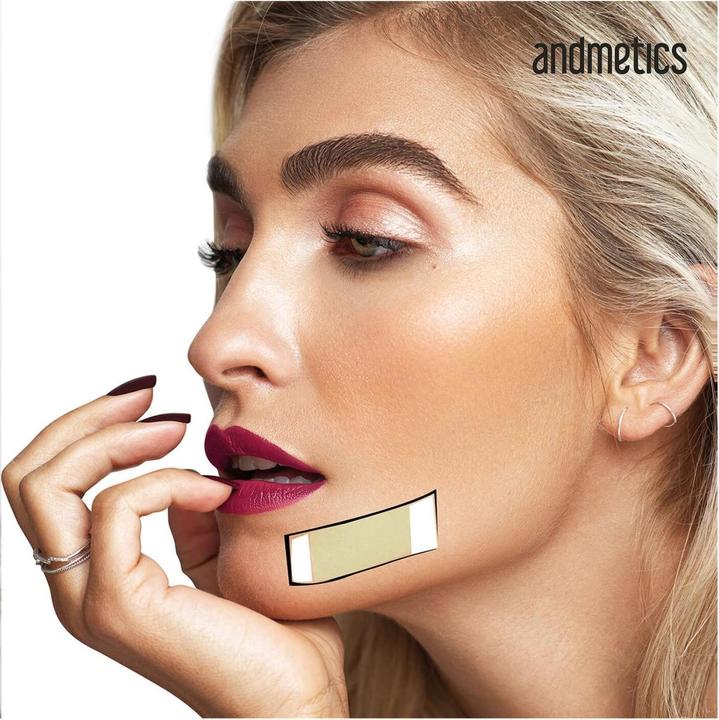 Produktbild Andmetics Gesicht Wachsstreifen (20 x)