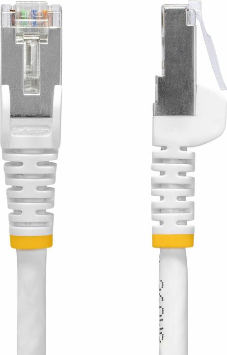Image du produit StarTech com Câble Ethernet CAT8 Blanc de 50cm, RJ45 Snagless, 25G/40G, 2000MHz, 100W PoE++, S/FTP (S/FTP, 0.50 m)
