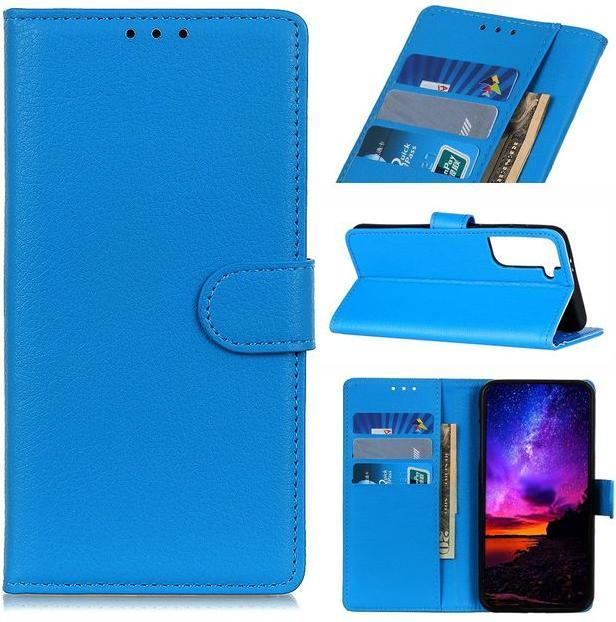 Produktbild MU Classic Litchi Leder Bookcover Series (Samsung Galaxy S21+)