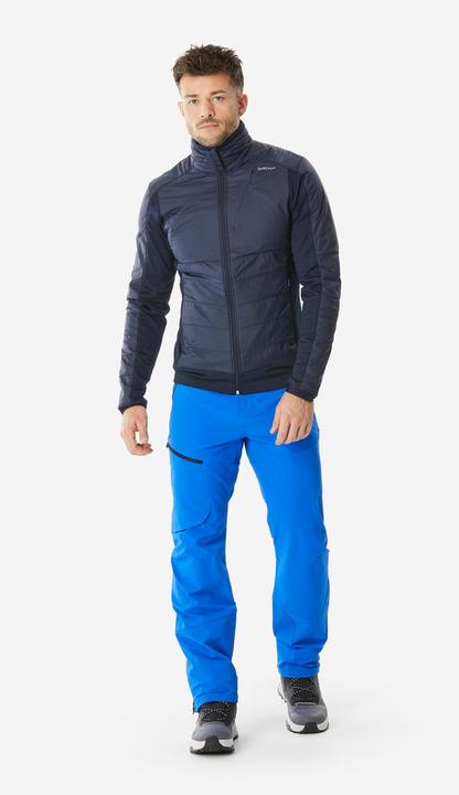 Actual product image Quechua Fleece jacket men's hybrid jacket warm winter hiking - SH900 Mountain (XL)