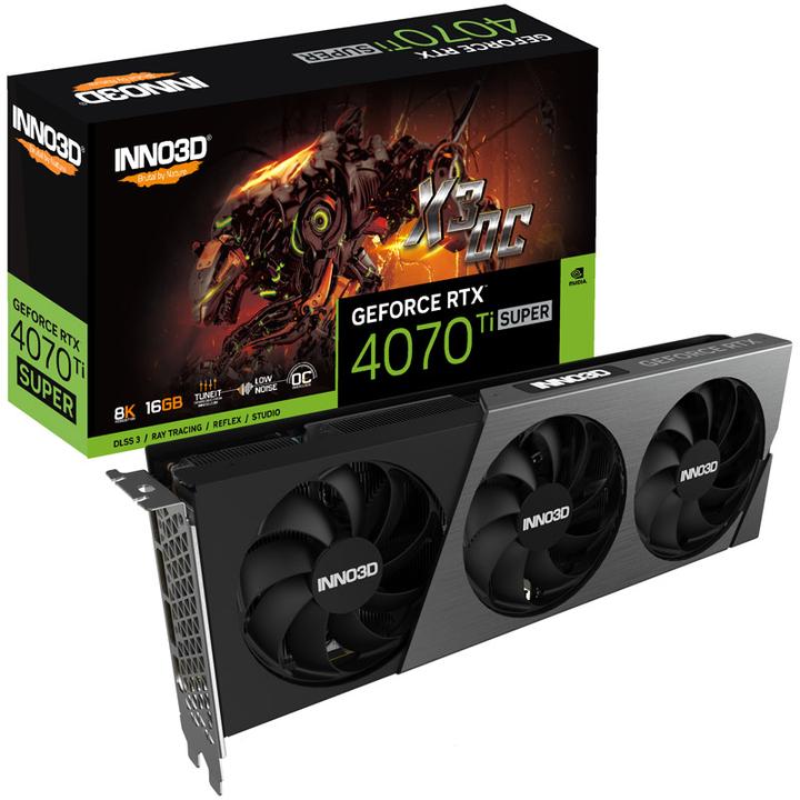 Immagine prodotto Inno3D GeForce RTX 4070 Ti Super X3 OC (16 GB)