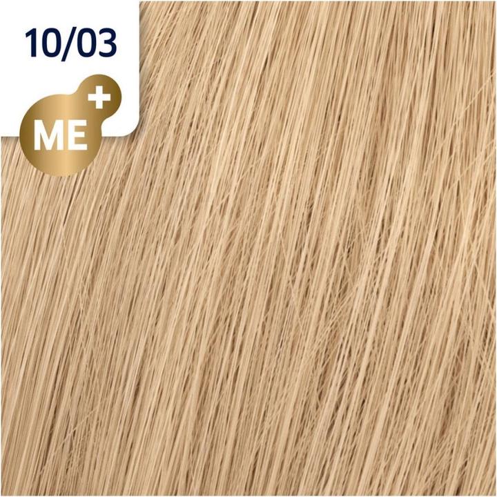 Actual product image Wella Koleston Perfect Me+ (10/03 light-blonde natural-gold)