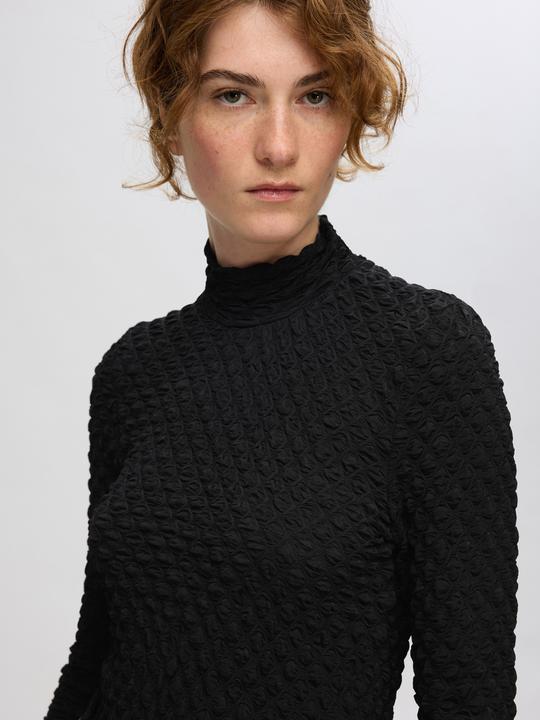 Produktbild Selected Femme Texturiertes Oberteil mit langen Ärmeln (XL)