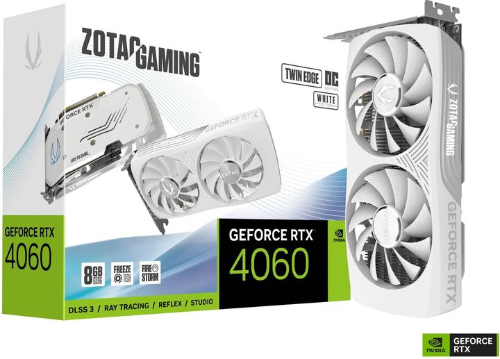 Image du produit Zotac GeForce RTX 4060 8GB Twin Edge OC (8 Go)