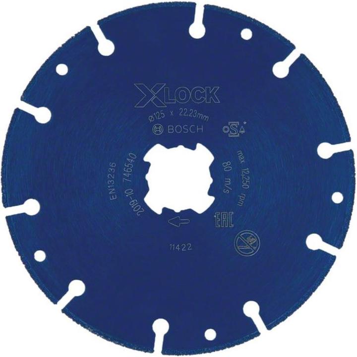 Actual product image Bosch Professional Zubehör EXPERT Diamond Metal Wheel X-LOCK cutting disc, 125 x 22.23 mm