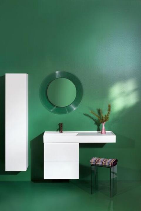 Actual product image Laufen Kartell vanity base, 2 drawers, 580x450x600mm, for WT H810333/8/9 and H813332/3, H407569033