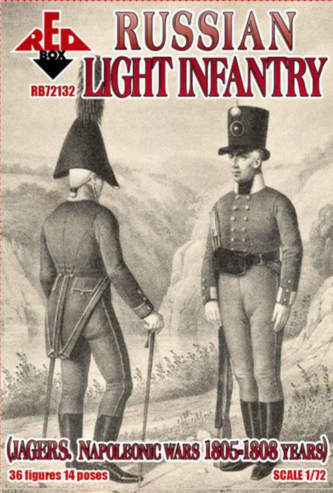 Image du produit Red Box Infanterie légère russe (Jagers)1805-1808