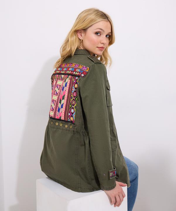 Produktbild Joe Browns Embroidered Oversized Khaki Jacket (42)