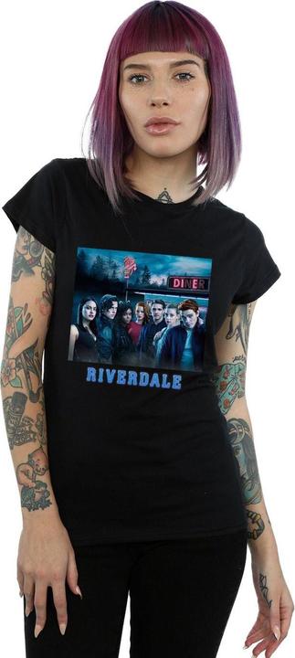 Immagine prodotto Riverdale Diner Poster Maglietta Donna (L)
